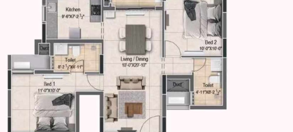 Richmond Towers Floor Plan
