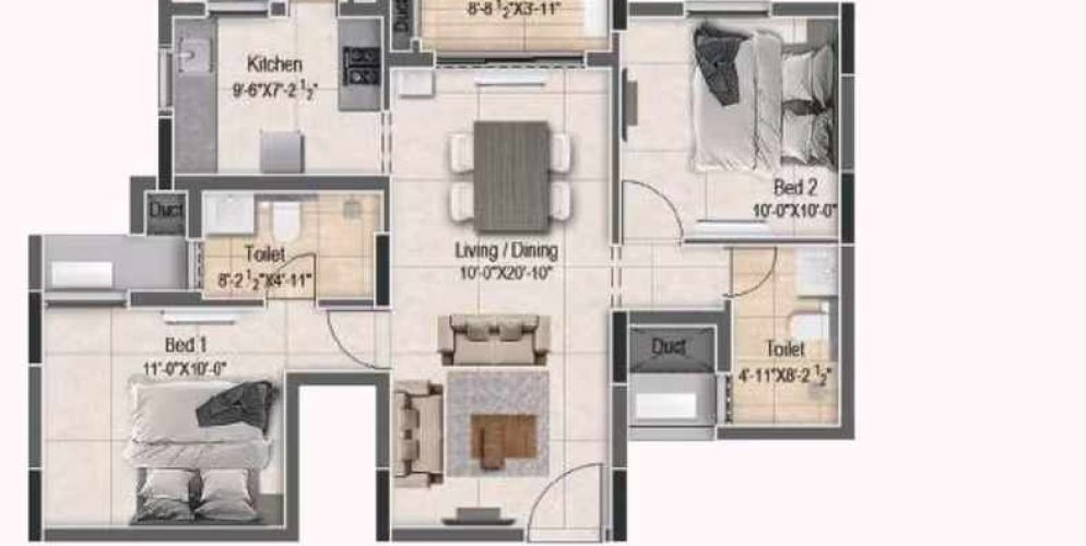 Richmond Towers Floor Plan