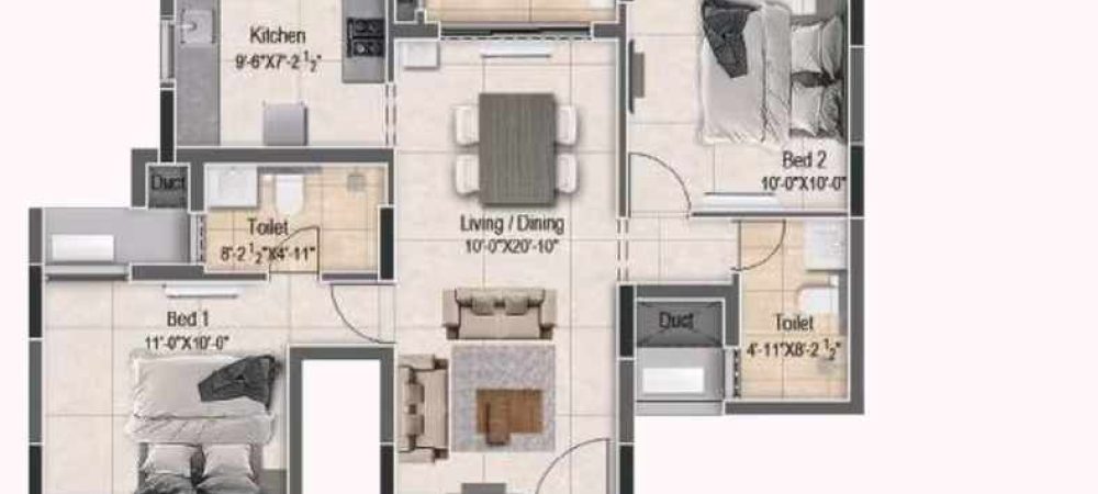 Richmond Towers Floor Plan