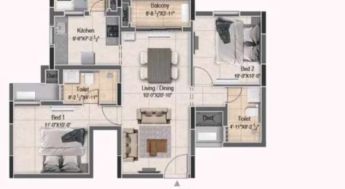 Richmond Towers Floor Plan