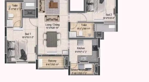 Richmond Towers Floor Plan
