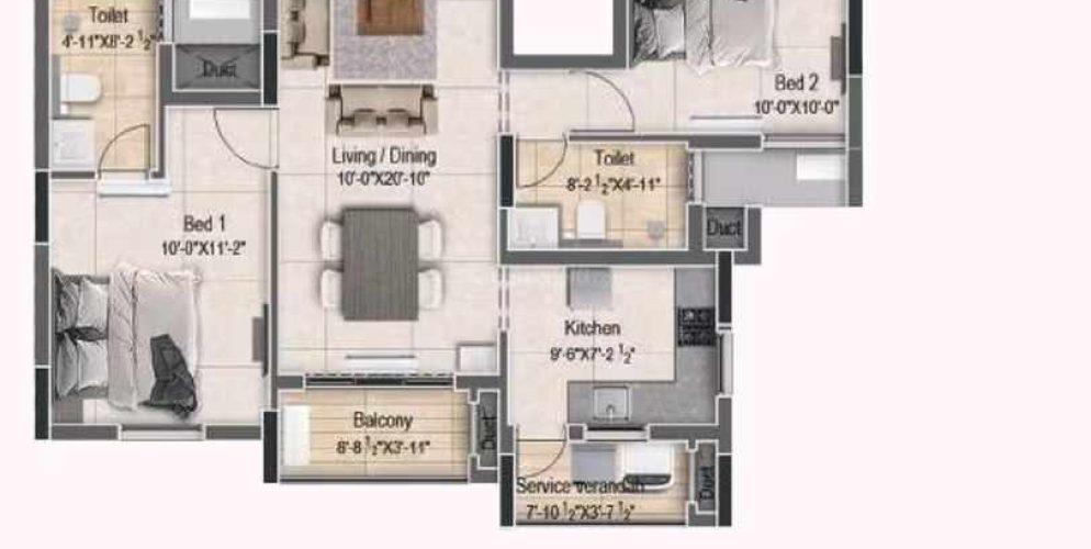 Richmond Towers Floor Plan