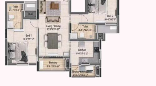 Richmond Towers Floor Plan