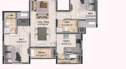 Richmond Towers Floor Plan