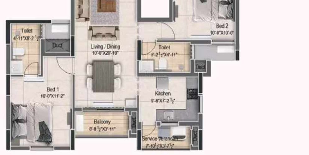 Richmond Towers Floor Plan