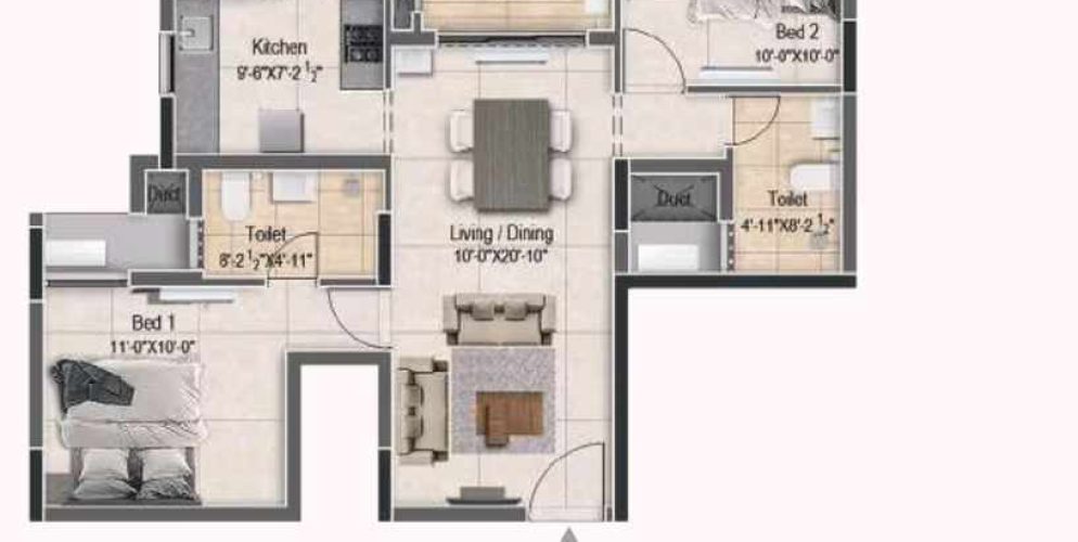 Richmond Towers Floor Plan