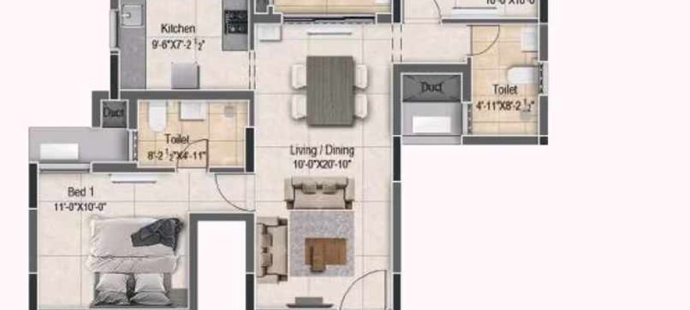 Richmond Towers Floor Plan