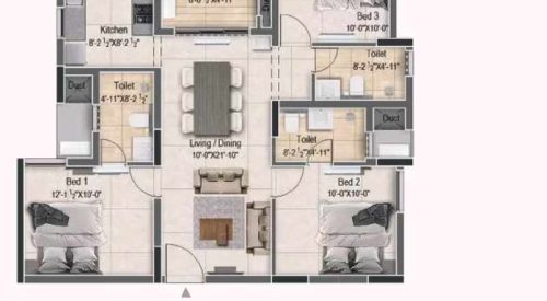 Richmond Towers Floor Plan