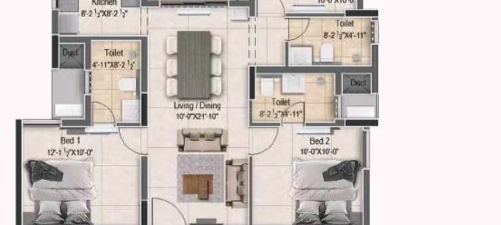 Richmond Towers Floor Plan