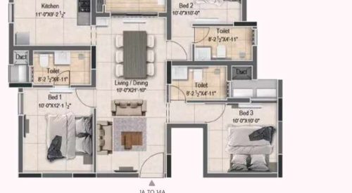 Richmond Towers Floor Plan