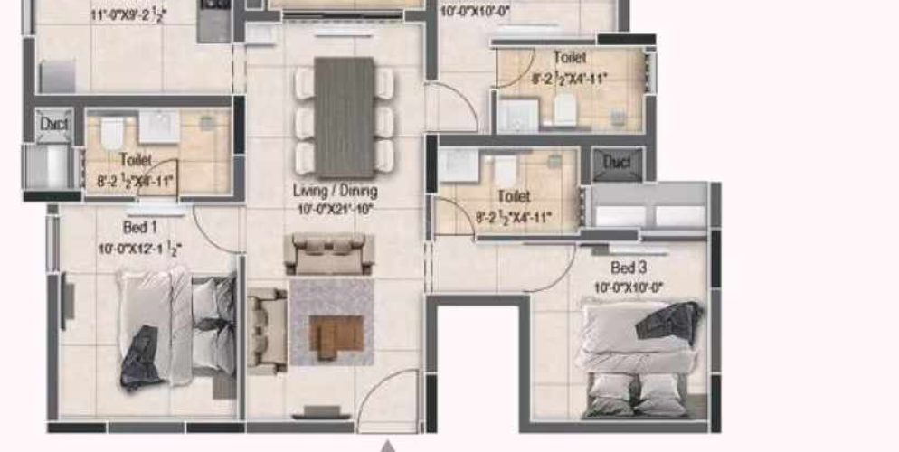 Richmond Towers Floor Plan