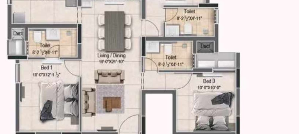 Richmond Towers Floor Plan