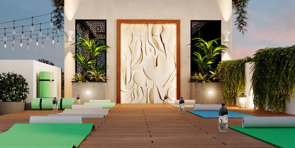 Ath the Palladium Yoga - Meditation Area