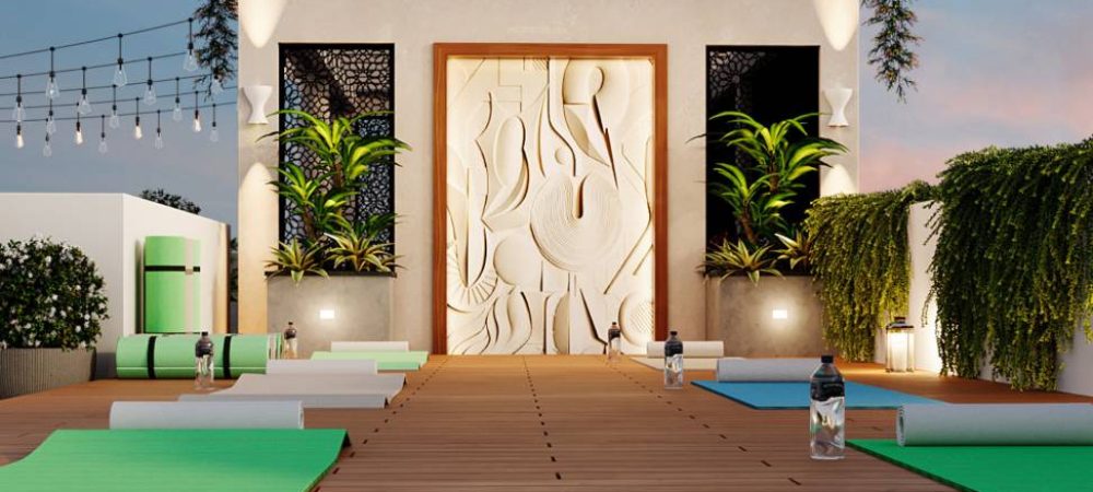 Ath the Palladium Yoga - Meditation Area