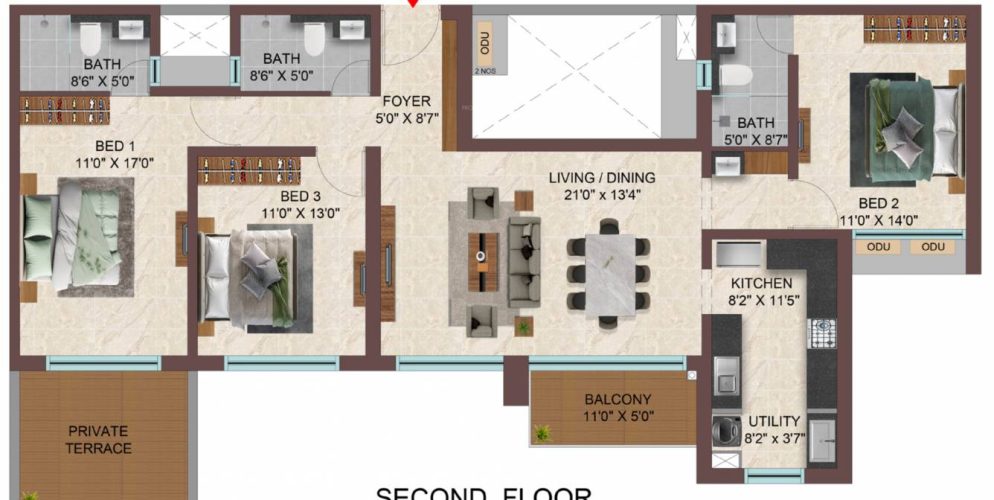 Casagrand Sun City Phase 2 Floor Plan