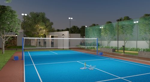 Empire Badmintion Court View 2