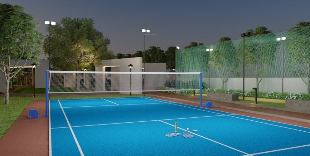 Empire Badmintion Court View 2