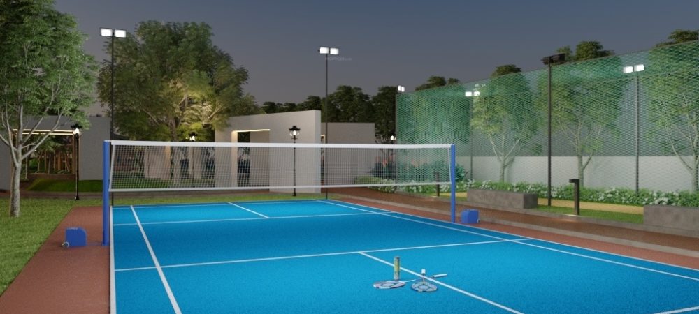 Empire Badmintion Court View 2