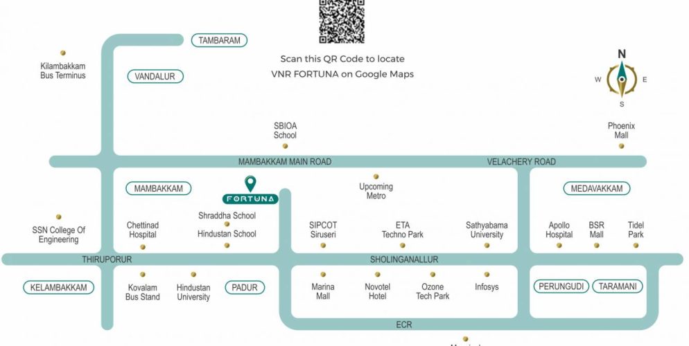 Fortuna Location Plan