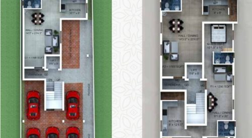 Praneha Gardenia Floor Plan