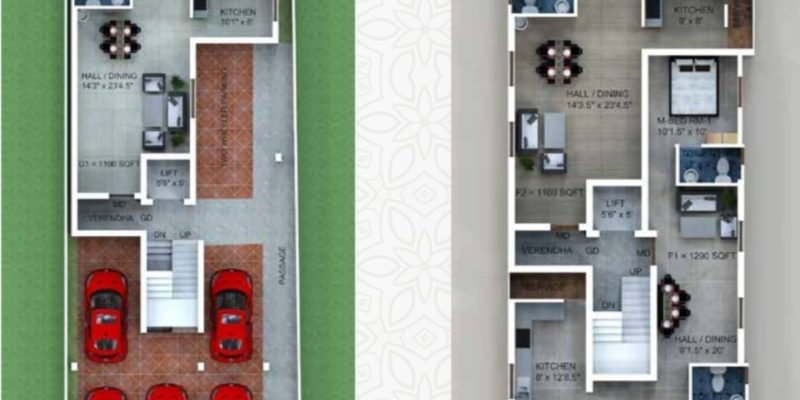 Praneha Gardenia Floor Plan