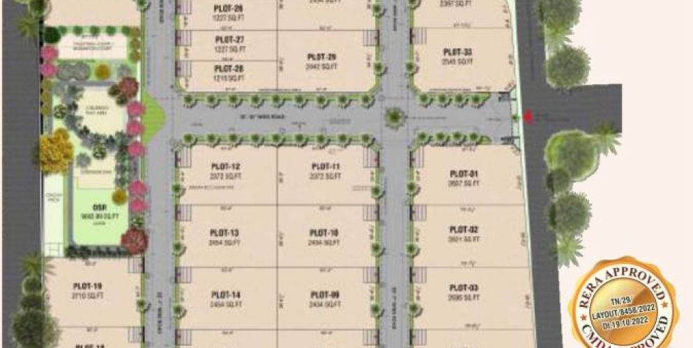Paradise Layout Plan