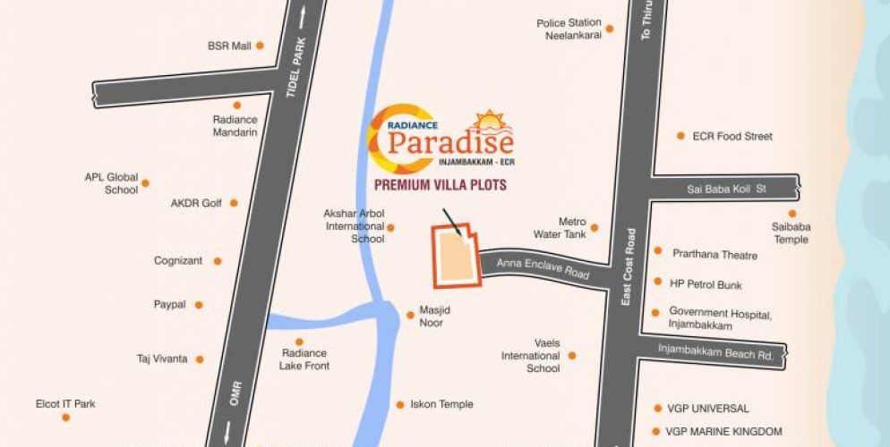 Paradise Loation Plan