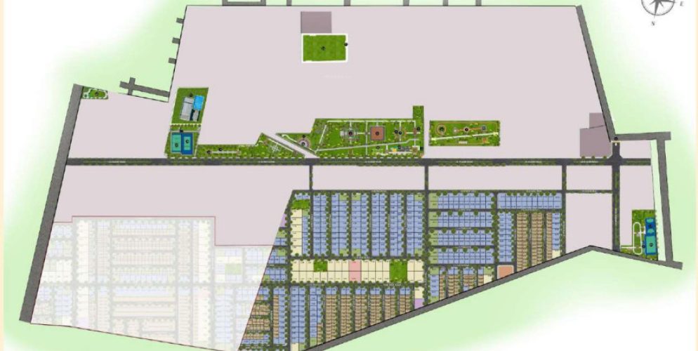 Purva Soukhyam Layout Plan