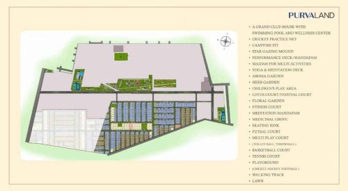 Vanam at Purva Soukhyam Layout Plan