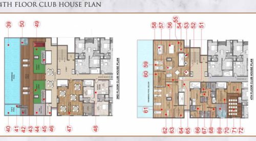 aadhya aadhya cluster plan club house plan