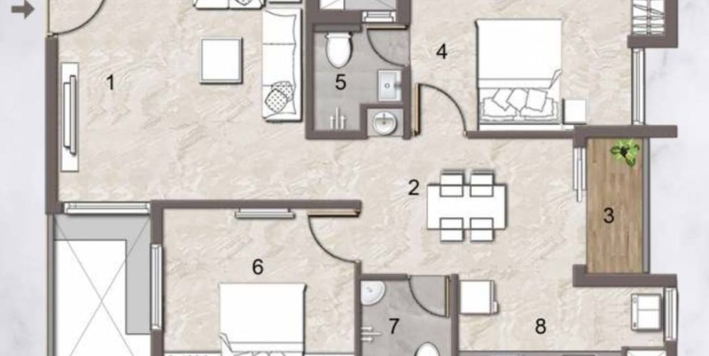 aadhya floor plan floor plan 2bhk 3
