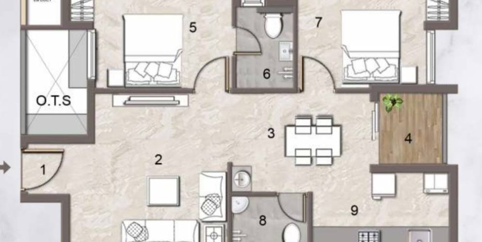 aadhya floor plan floor plan 2bhk