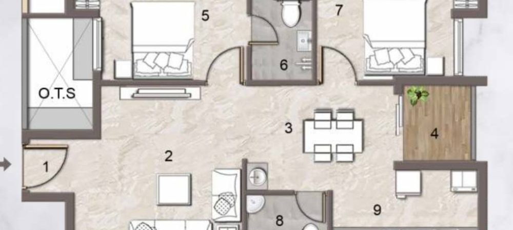 aadhya floor plan floor plan 2bhk