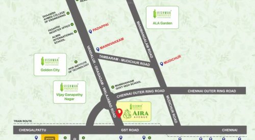 aira avenue location plan