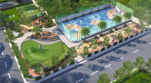 arco baleno landscape garden and tree planting