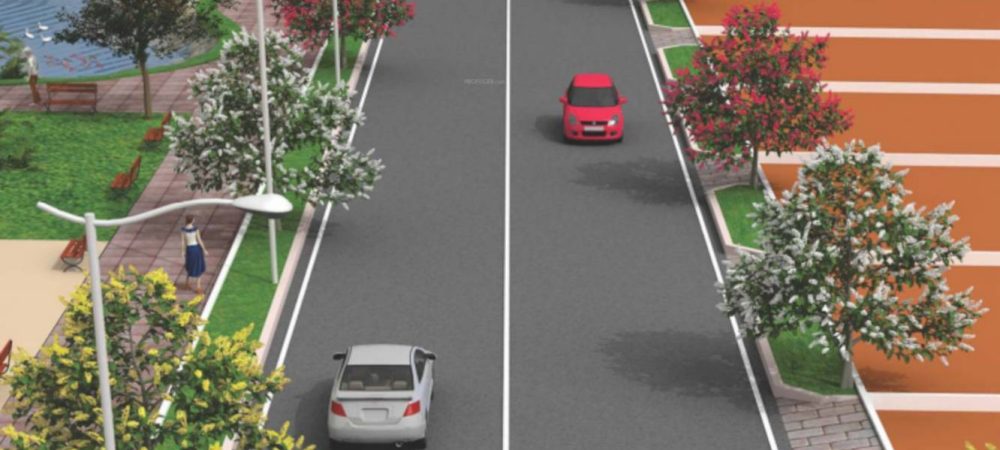 blissful garden internal roads