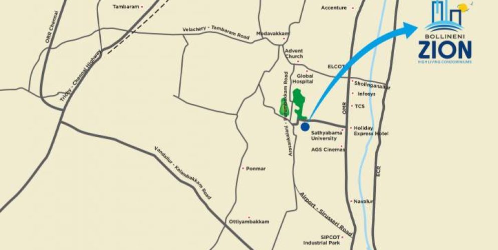 bollineni zion location plan