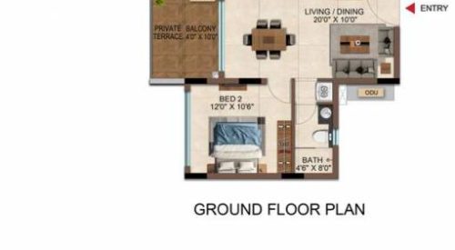 casamia floor plan 2bhk 1