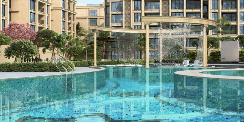 casamia swimming pool view 2