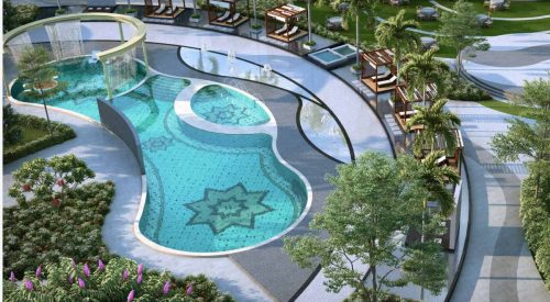 casamia swimming pool view 4