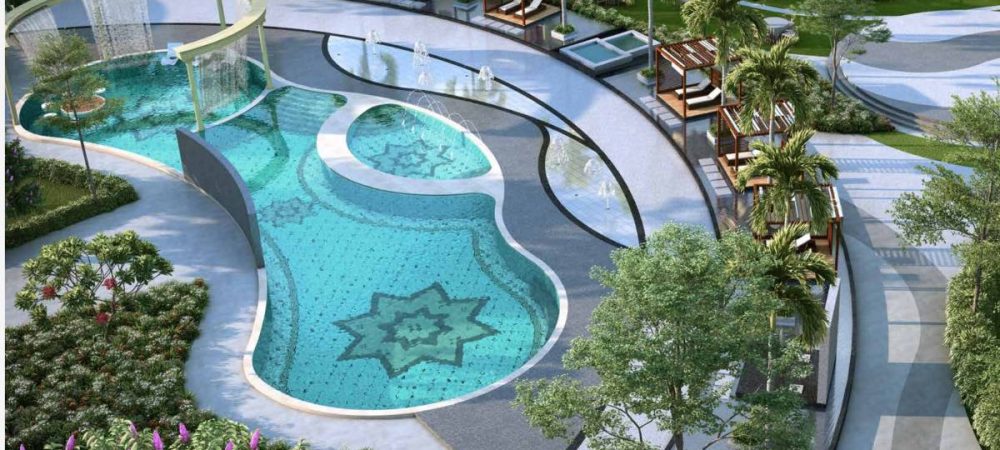 casamia swimming pool view 4