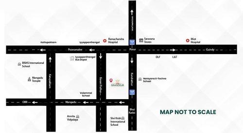 grandeur location plan