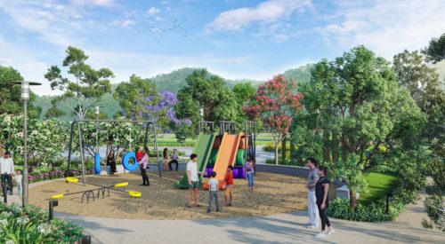 green estates childrens play area