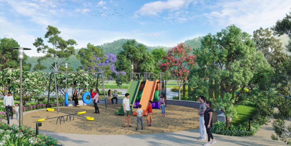 green estates childrens play area