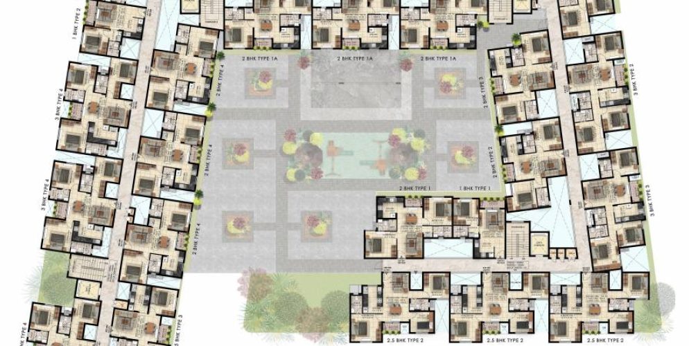 newry adora cluster plan 4 & 5 floor