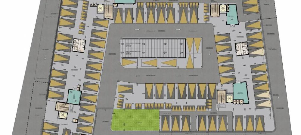 newry adora cluster plan - stilt floor