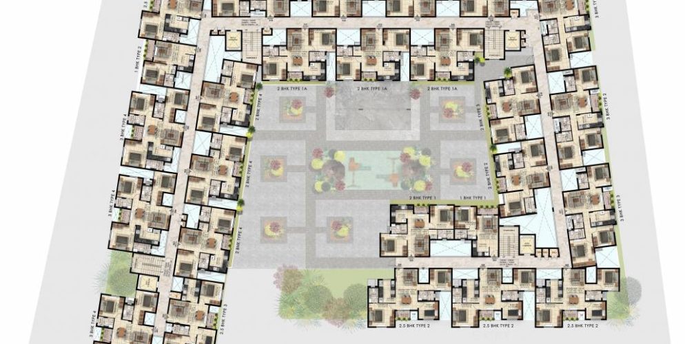newry adora cluster plan - third floor