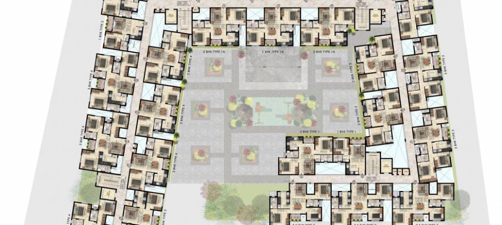 newry adora cluster plan - third floor