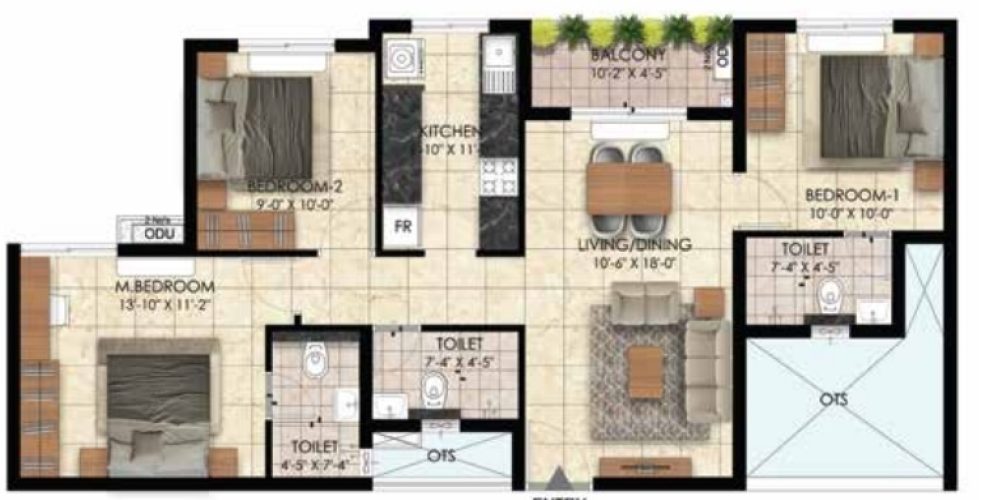 newry adora floor plan floor plan 3bhk 3