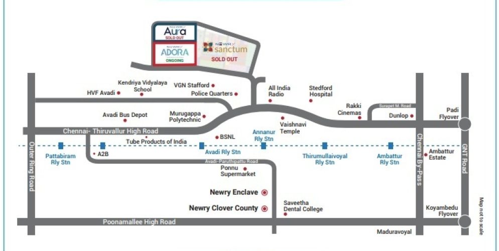 newry adora locationplan